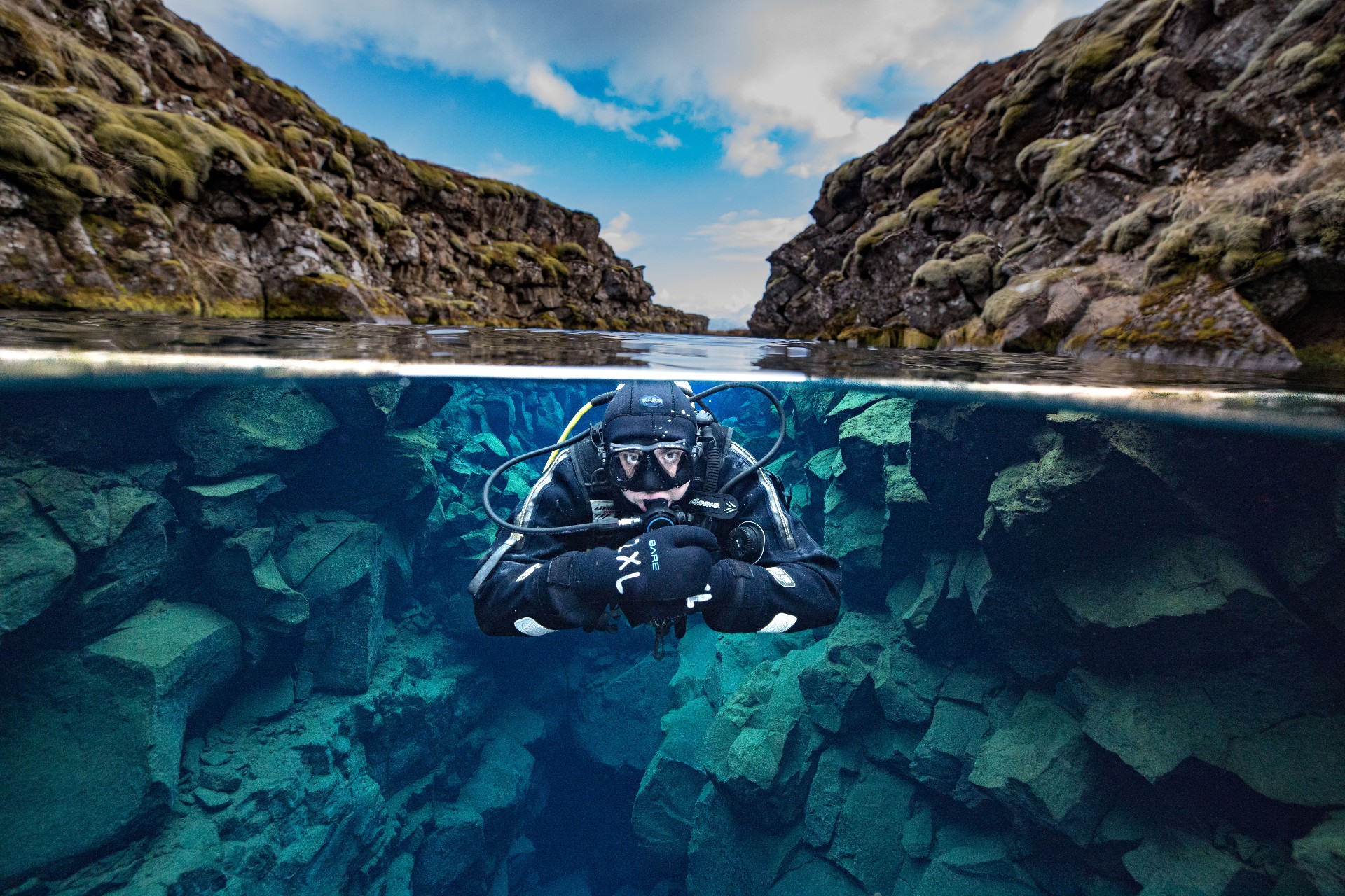 Diving Silfra tour with pick up from Reykjavik, Iceland