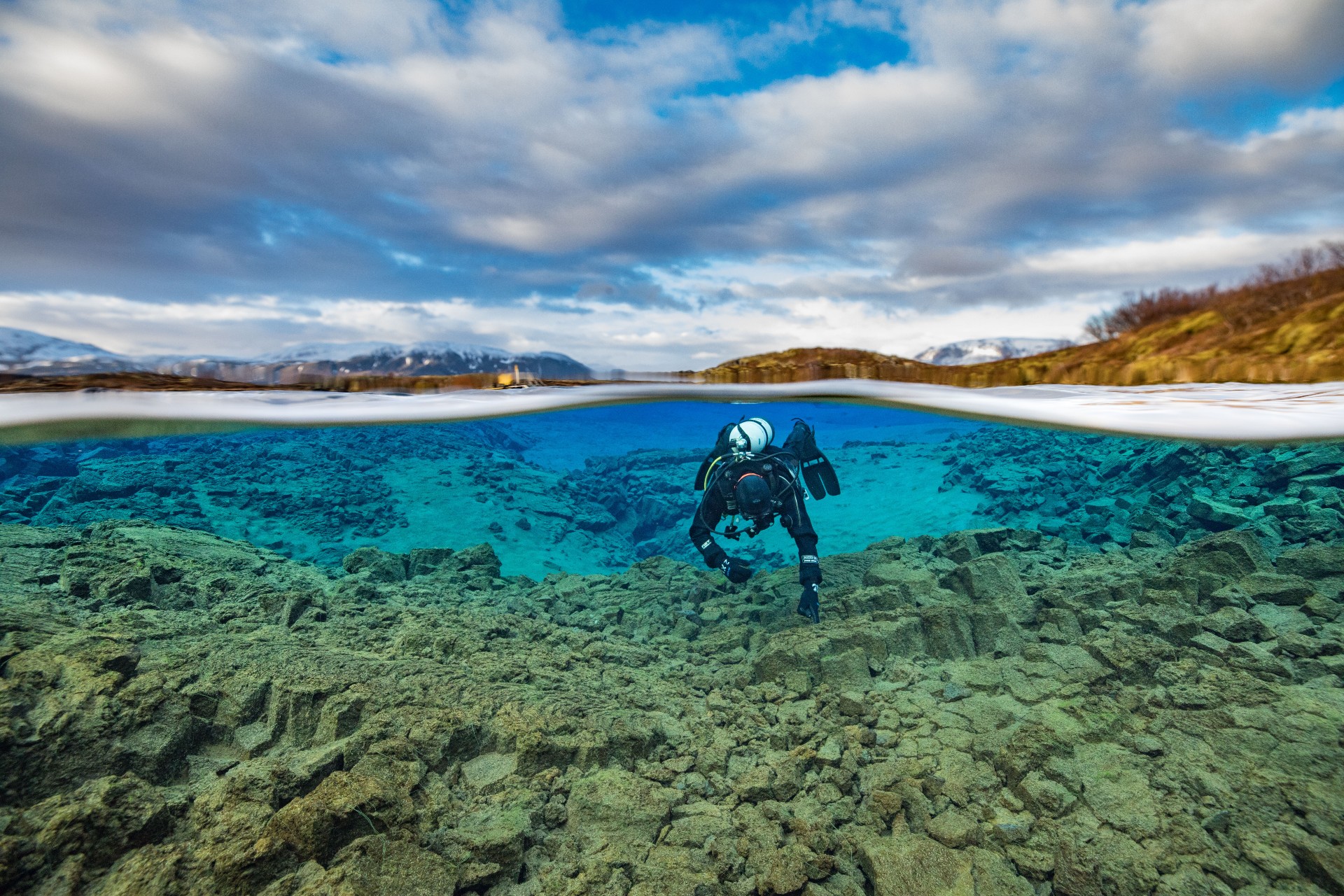 Diving and snorkeling private tours with DIVE.IS in Iceland