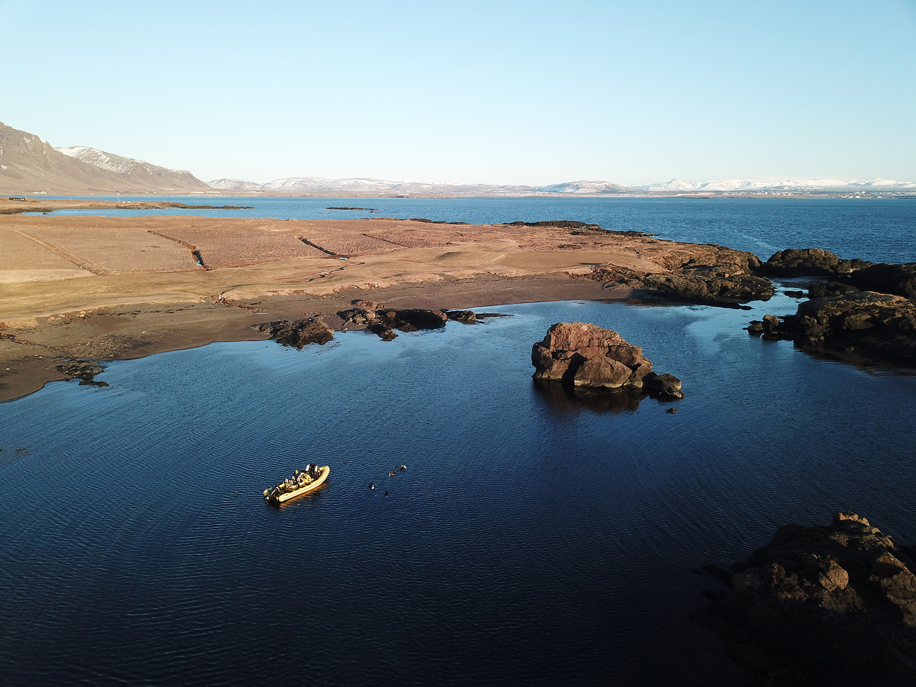 gullkistuvik-dive-site-iceland-areal-view