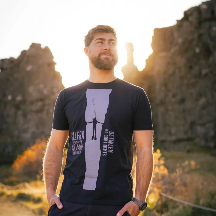 DIVE.IS Silfra T-shirt in grey