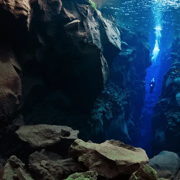 Private diving Silfra tour with pick up from Reykjavik