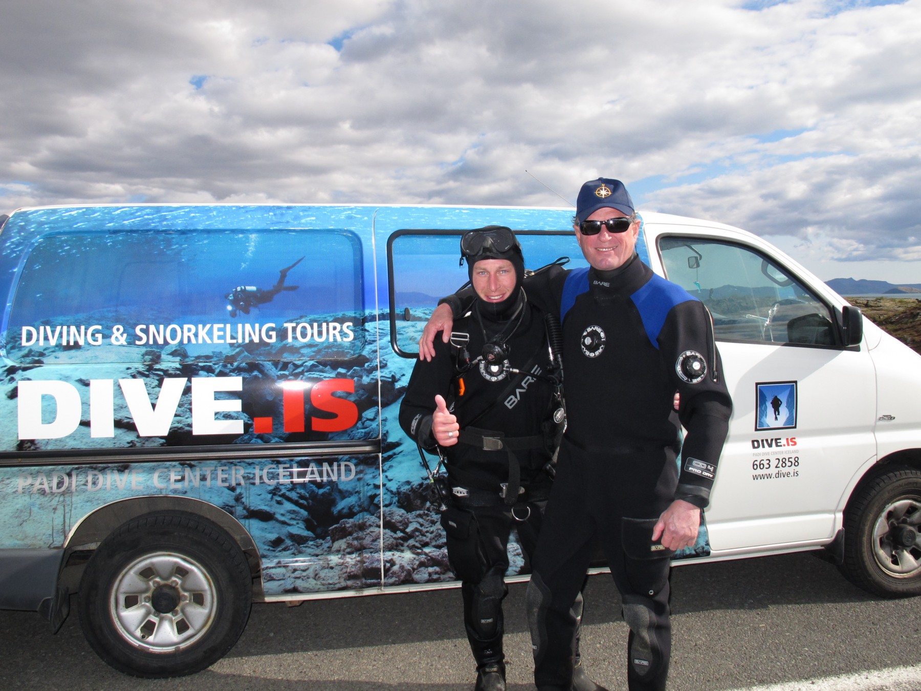 bob-ballard-titanic-diving-at-silfra-iceland