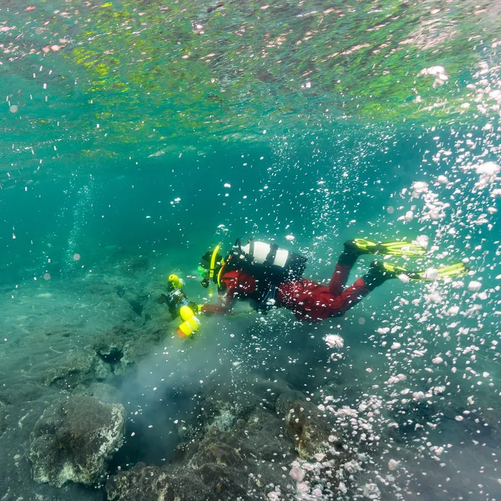 Private hot spring diving tour with DIVE.IS, Iceland