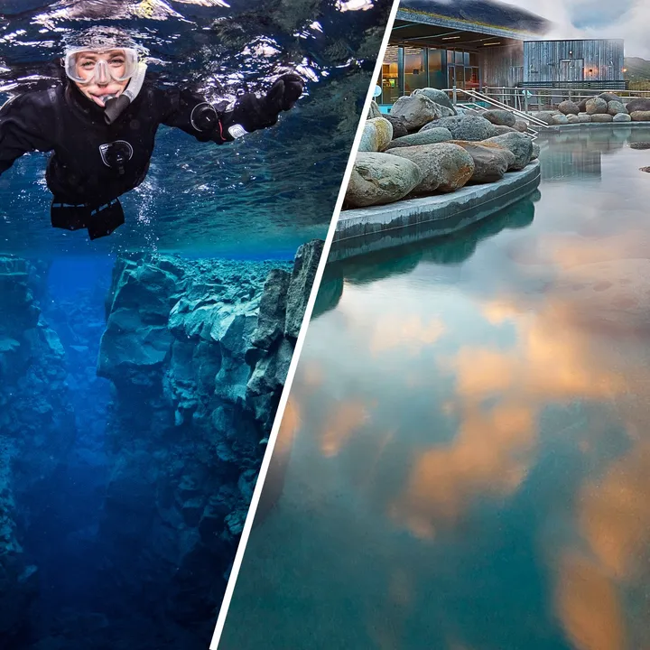 Hot and cold snorkeling and spa tour with DIVE.IS, Iceland