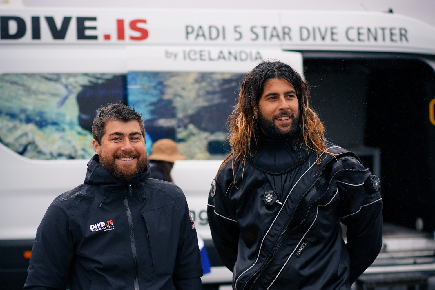 DIVE.IS Our people in office and guides on dive and snorkeling tours