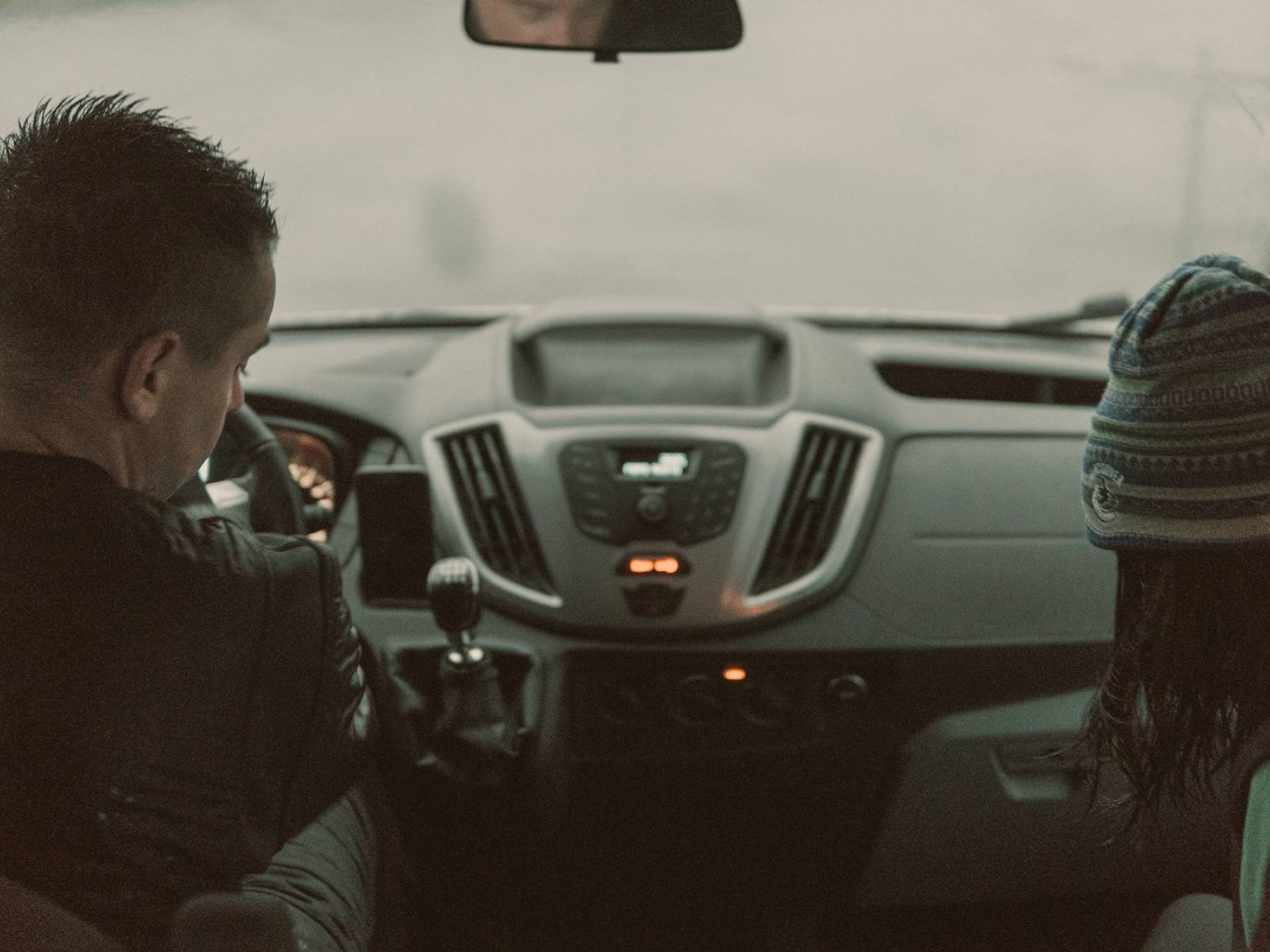 Deyan driving back to Reykjavík and dropping his snorkelers off at their Hotel snorkel-guide-deyan-driving-back-to-reykjavik-dropping-off-customers