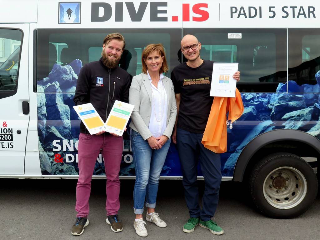 Vakinn DIVE.IS certification Dive.is receives the Vakinn certification