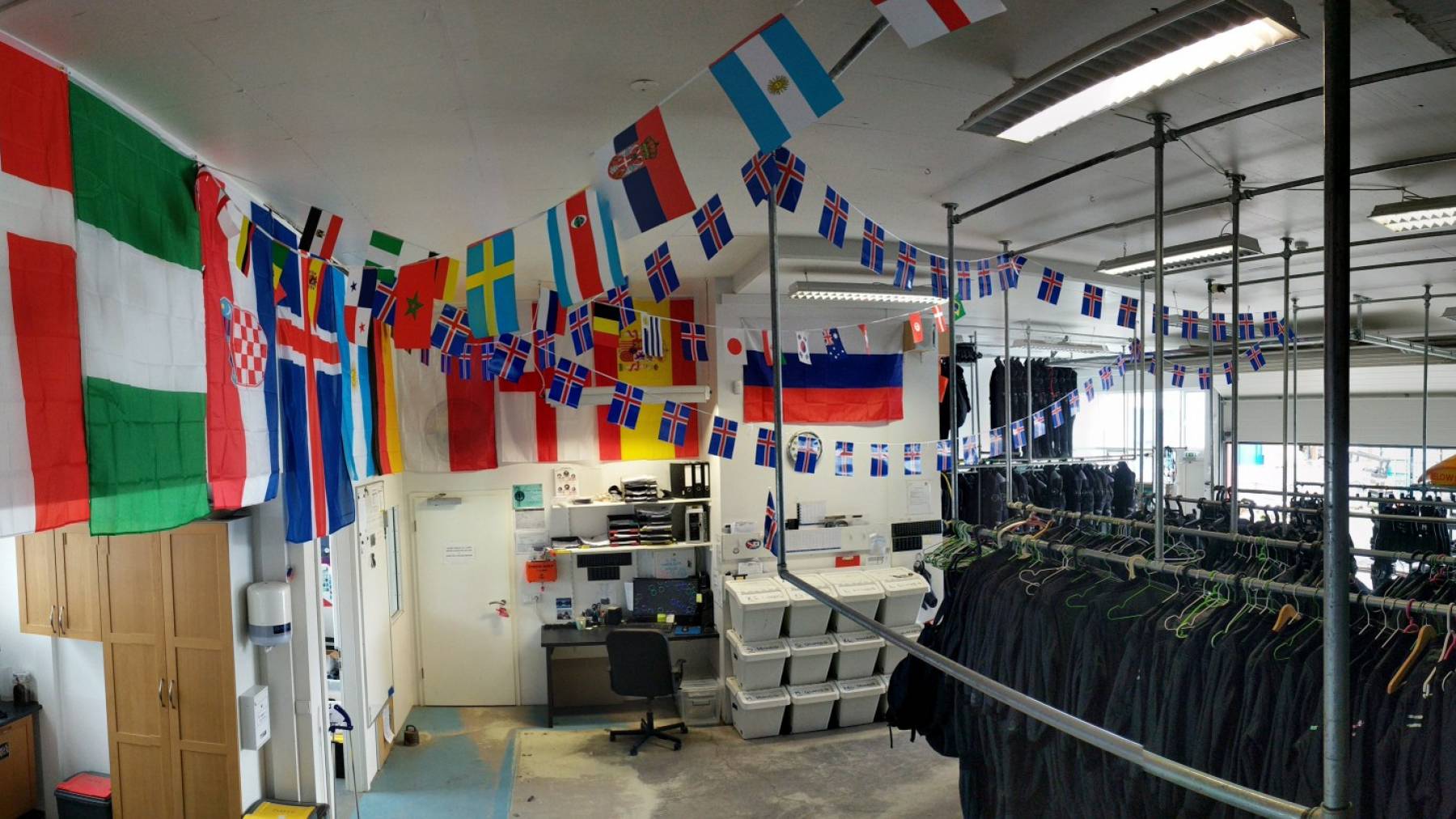 The Dive center ready for the World Cup 2018 World Cup 2018