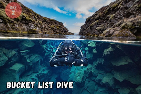 The Silfra dive is on top of the bucket list for many divers worldwide.