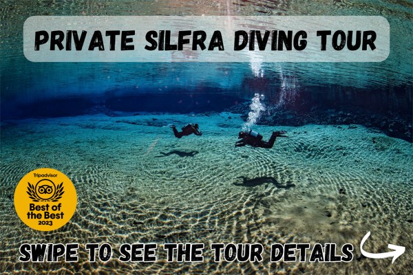 Swipe to see the tour details for the private diving tour.