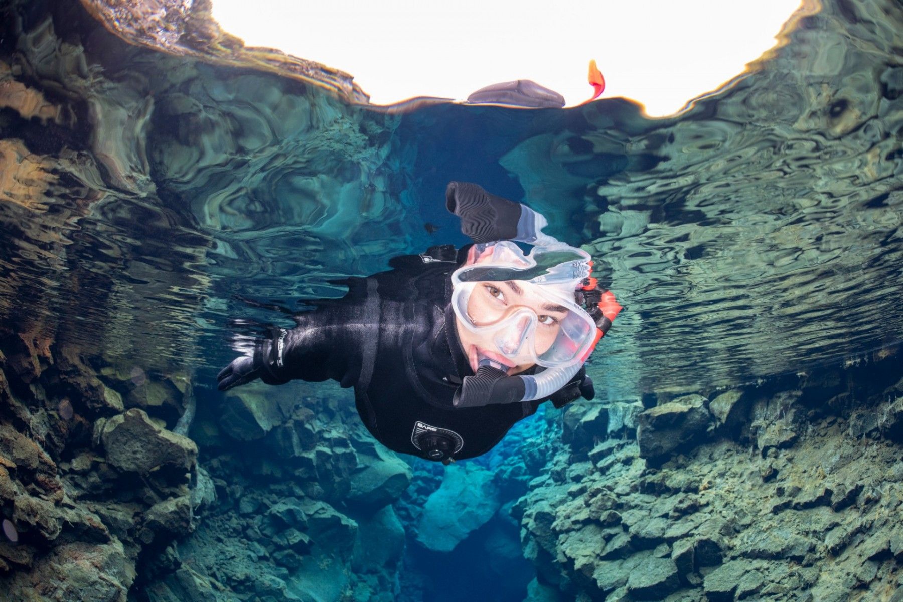 Family and Friends Snorkeling Silfra Tour DIVE.IS Iceland