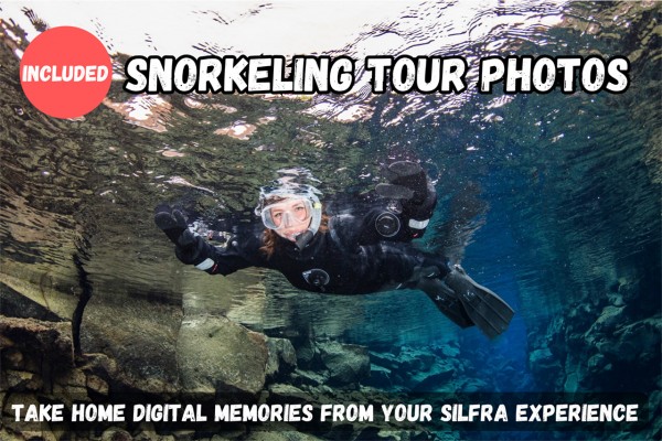 Get your photo taken to remember your Silfra experience.