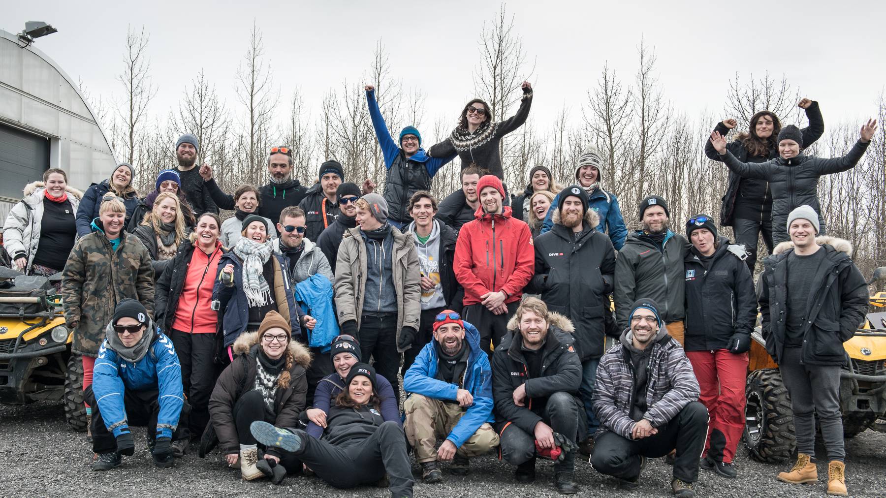 The best team in the world Our amazing Dive.is team
